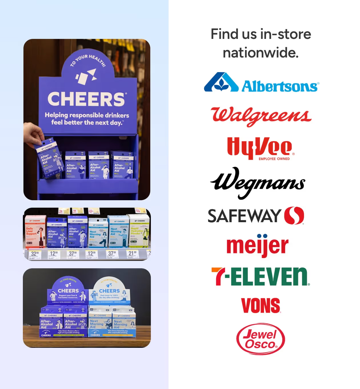 Cheers Restore – DHM + L-Cysteine Hangover Support